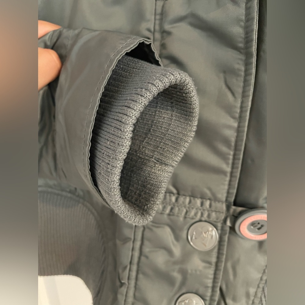 Zip up Button up Hooded Jacket - Picture 7 of 12